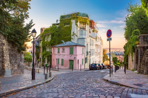 Dzielnica Montmartre w Paryżu