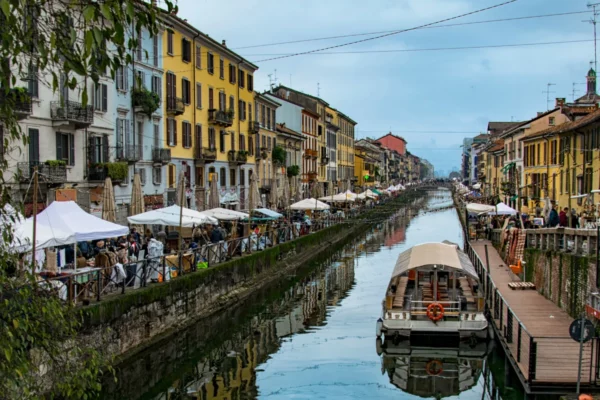 Dzielnica Navigli w Mediolanie