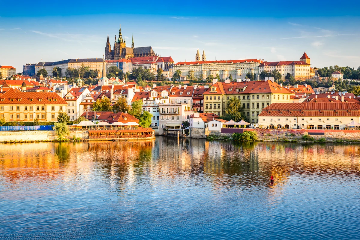 Praga widok na Hradczany