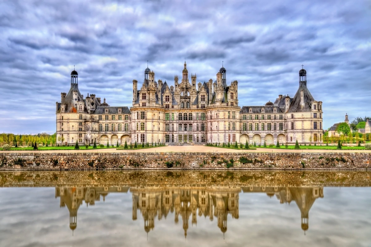 Zamek Chambord nad Loarą
