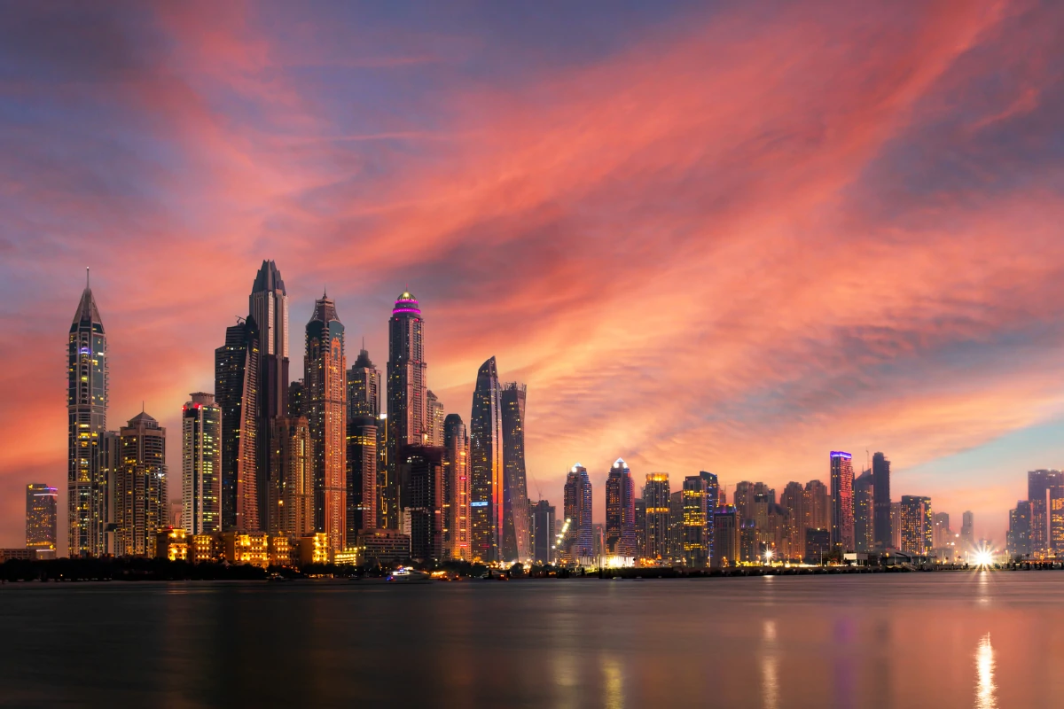 Dubaj w Zjednoczonych Emiratach Arabskich Dubaj w Zjednoczonych Emiratach Arabskich